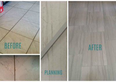 80’s floor no more, bring on the modern and durable!