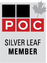 Professional Organizers of Canada Silver Leaf Member logo